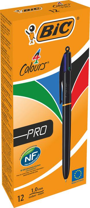 Actual product image Bic Multi-coloured biros (Black, 4 x)