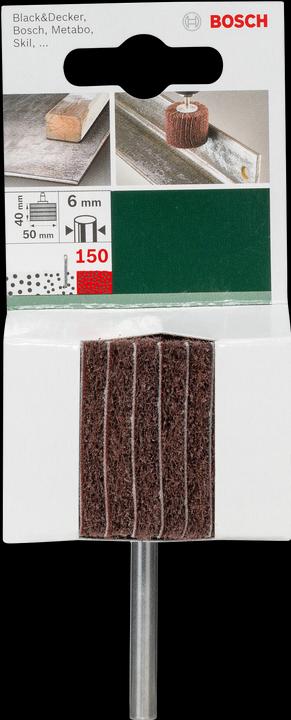 Actual product image Bosch Zubehör Flap sander fleece for drilling machines, 50 mm (150)