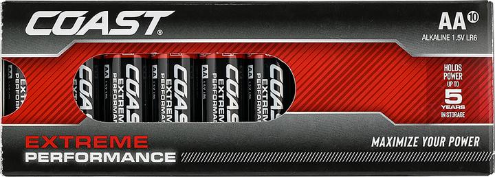 Coast AA LR06 Extreme Performance 10-Pack (10 pcs., AA)