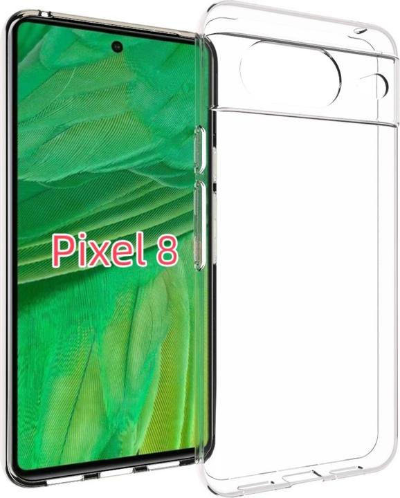 Actual product image König Design Mobile protection for Google Pixel 8 Case Cover Bumper Case Transparent New (Google Pixel 8)