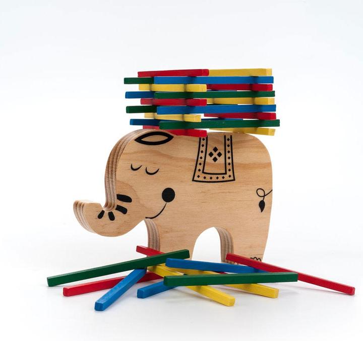 Immagine prodotto Gioco di equilibrio in legno Elefante