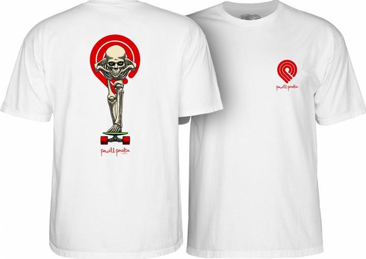 Actual product image Tucking Skeleton T-Shirt White (XL)