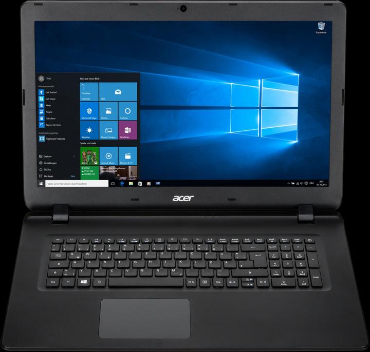 Produktbild Acer Aspire ES 17 ES1-732-P0LU 43,94cm 8GB 256GB SSD (17.30", Intel Pentium N4200, 8 GB, 256 GB)