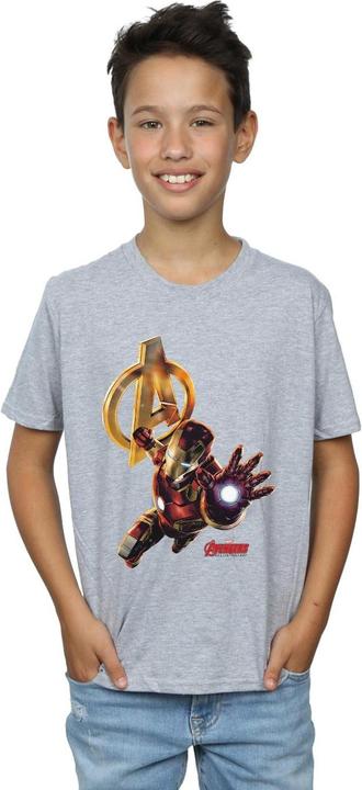 Image du produit - T-shirt IRON MAN POSE - Garçon (140, 146)