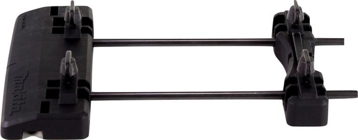 Image du produit Makita Adaptateur de rail de guidage ( 194579-2 ) + 2x serre-joints ( 194385-5 ) pour fraise RP DRT