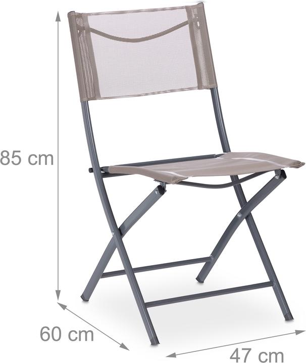 Produktbild Relaxdays Gartenstuhl