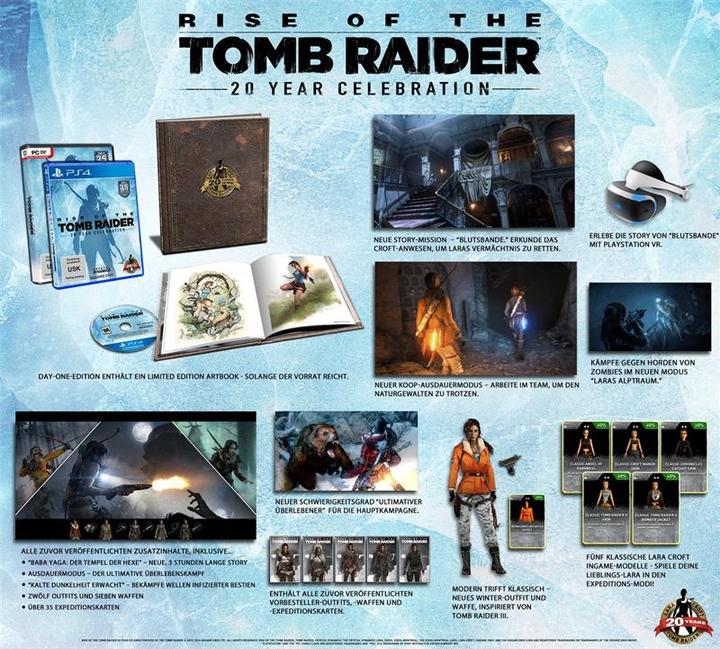 Actual product image Square Enix Rise of the Tomb Raider (PS4, DE)