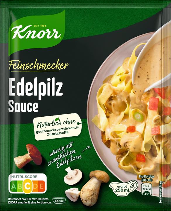 Produktbild Knorr Feinschmecker Edelpilz Sauce ergibt 250 ml (38 g)