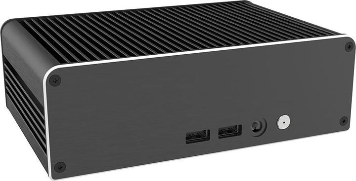 Actual product image Akasa Newton CWS Intel NUC case, passive cooling - black (UCFF)