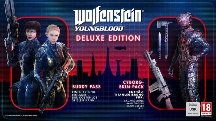 Actual product image Bethesda Wolfenstein: Youngblood - Deluxe Edition (Xbox Series X, Xbox One X, Multilingual)