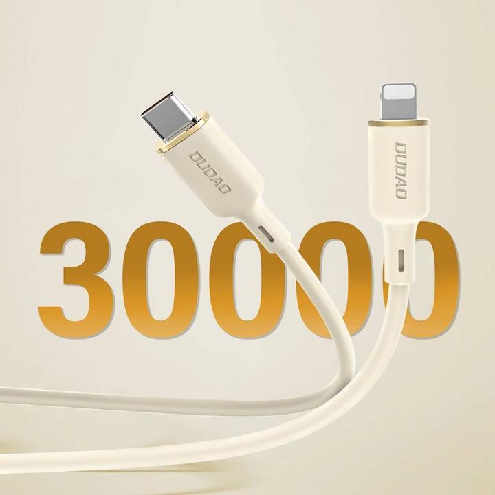 Produktbild Dudao L7SCL USB-C to USB-C cable 30W 1m white (1 m, 30 W)