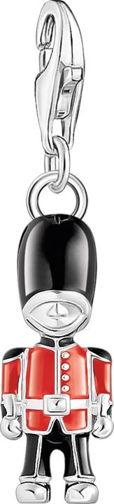 Thomas Sabo Charm-Anhänger London Königliche Wache Silber (925er Silber, Emaille)