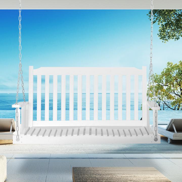 Image du produit Outsunny Banc suspendu avec chaînes