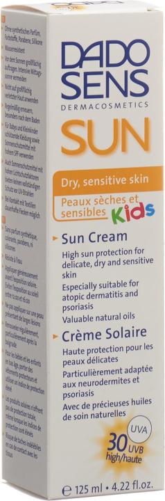 Actual product image Dado Sens Sun Kids (Suntan cream, SPF 30, 125 ml, 162 g)