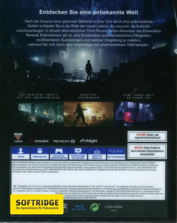 Actual product image 505 Games Control - Deluxe Edition (PS4)