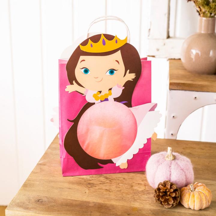 Image du produit Papierdrachen Kit de bricolage lanterne - Princesse - 3 pièces