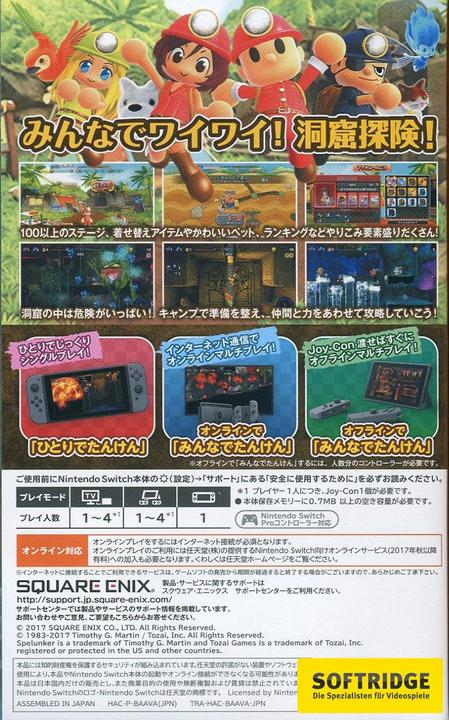 Image du produit Square Enix Minna de Waiwai! Spelunker (Switch Lite, Switch OLED, Switch, Multilingue)