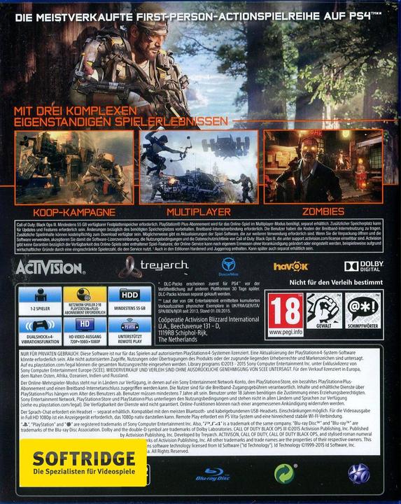 Immagine prodotto Activision Call of Duty: Black Ops 3 Day1 Edition incluso Nuketown (PS4, Multilingue)