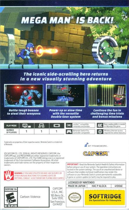 Produktbild Capcom Mega Man 11 (Switch, Switch Lite, Switch OLED, EN)