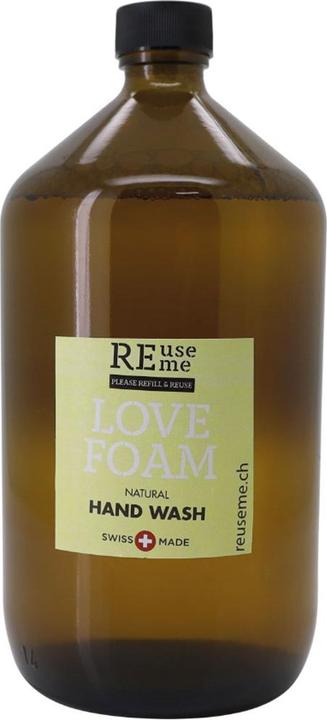Schnarwiler LOVE FOAM Hand Wash für Foam Dispenser (Flüssigseife, 1000 ml)