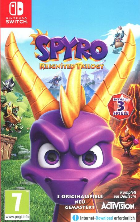Produktbild Activision Spyro Reignited Trilogy (Switch, Switch Lite, Switch OLED, Multilingual)