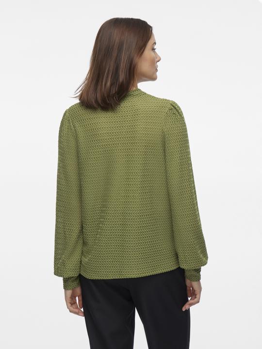 Actual product image Vila V-neck top with long sleeves (S)