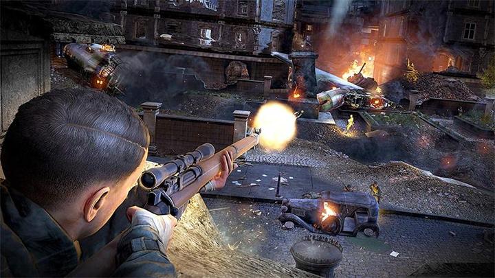 Actual product image Sold Out Sniper Elite V2 Remastered (Switch, Multilingual)