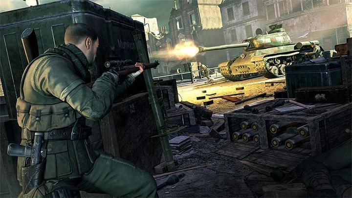 Actual product image Sold Out Sniper Elite V2 Remastered (Switch, Multilingual)