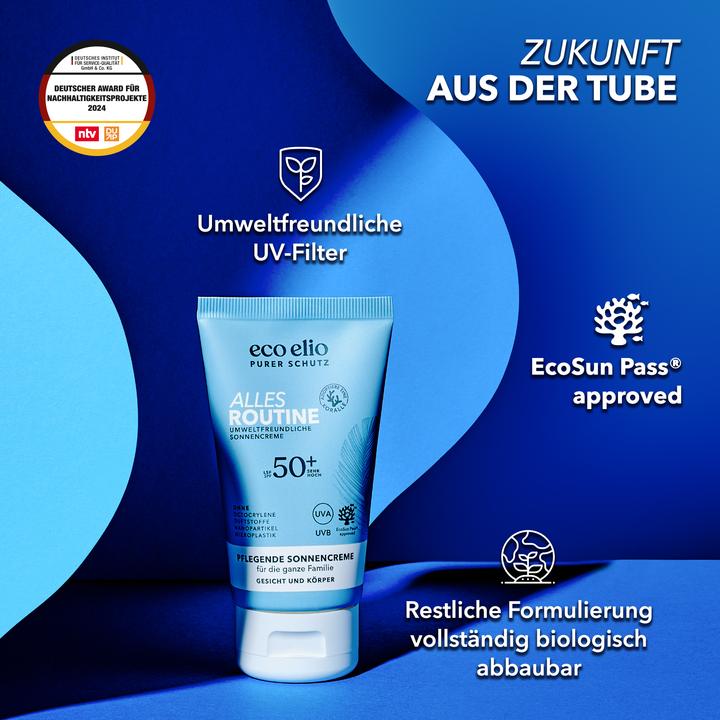 Produktbild Eco Elio Alles Routine (Sonnencreme, SPF 50+, 75 ml, 101 g)