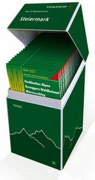Actual product image Steiermark, Wanderkarten Set 1:50.000
