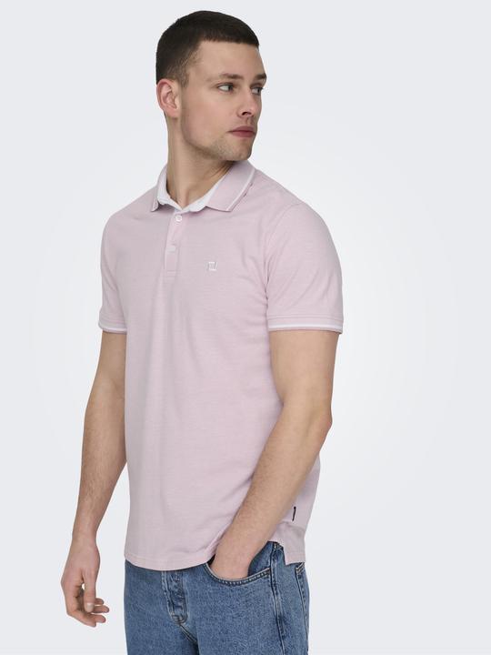 Actual product image Only & Sons Onsfletcher Life Slim Ss Polo Noos (XS)