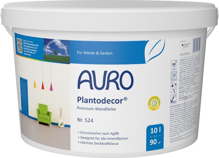 AURO Plantodecor Premium 524 (Weiss, 10 l)