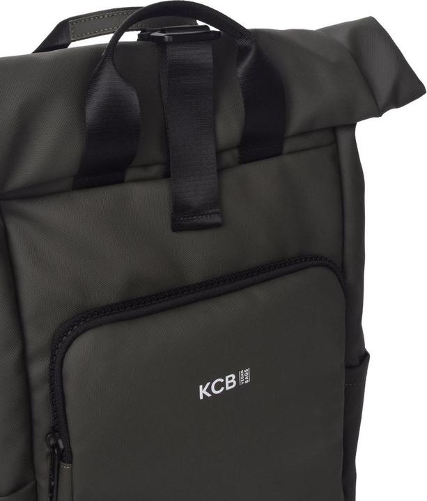 Actual product image KCB Medium-sized anti-theft backpack Cube, khaki