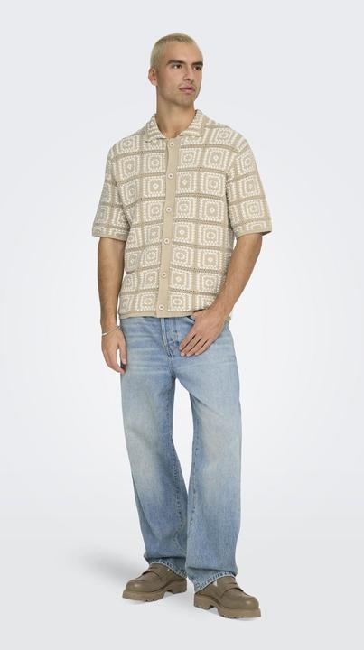 Immagine prodotto Only & Sons ONSBART Gestricktes Polo-Hemd Polo (L)