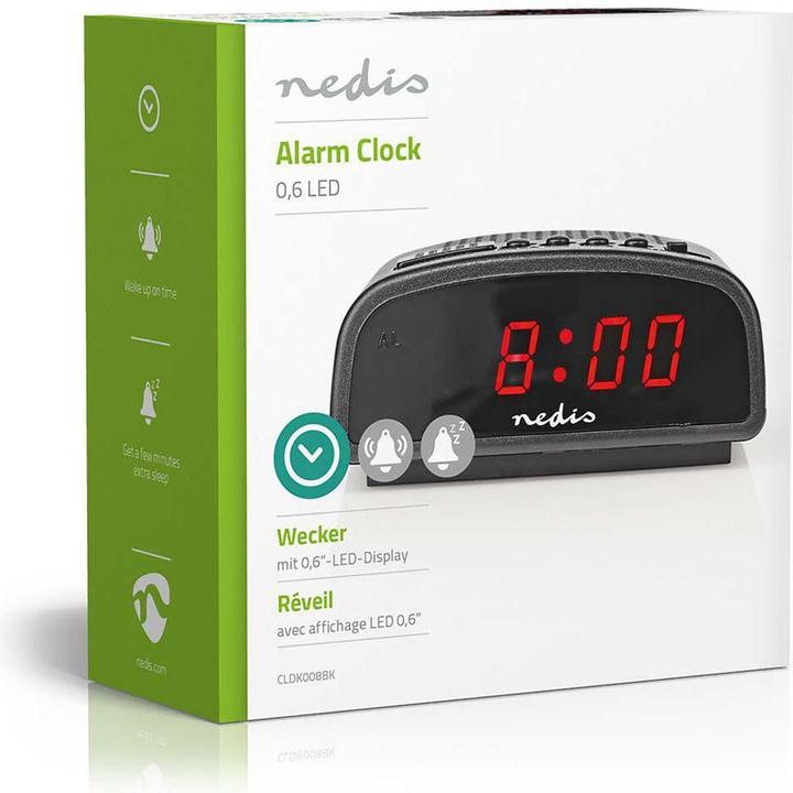 Produktbild Nedis Digital-Schreibtisch-Wecker