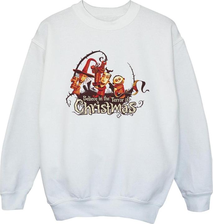 Disney The Nightmare Before Christmas Christmas Terror Sweatshirt Mädchen (140, 146)