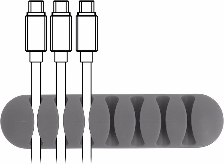 Actual product image Delock Cable holder, TPR, self-contained