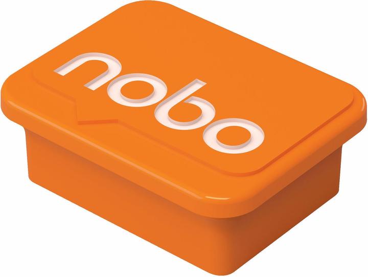 Actual product image Nobo Magnet Orange (4 x)