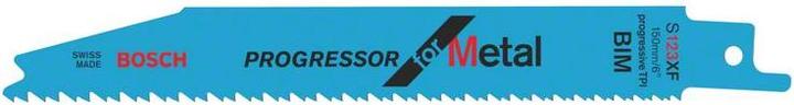 Produktbild Bosch Professional Zubehör Säbelsägeblatt S 123 XF Progressor for Metal, 5er-Pack