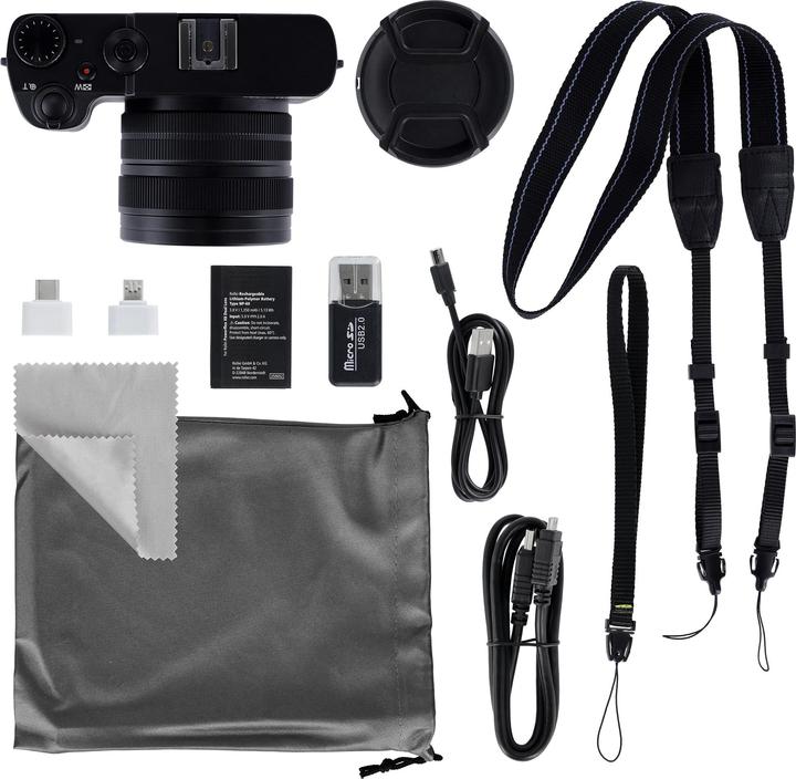 Immagine prodotto Rollei Powerflex X8 Dual Lens | 64 MP Digitalkamera mit 5K (64 Mpx)