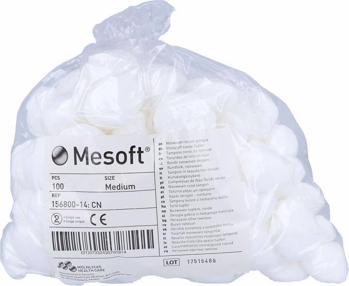 Immagine prodotto Mölnlycke MESOFT NW tampone rotondo 35mm non sterile