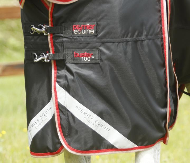 Produktbild Premier Equine Outdoordecke Buster 100 g Halsteil 100 g – (183 cm)