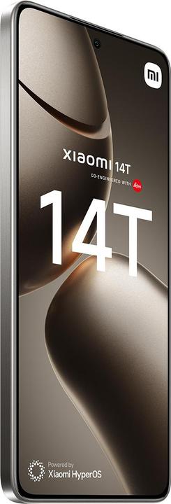 Produktbild Xiaomi 14T (256 GB, Titan Gray, 6.67", Dual SIM, 50 Mpx, 5G)
