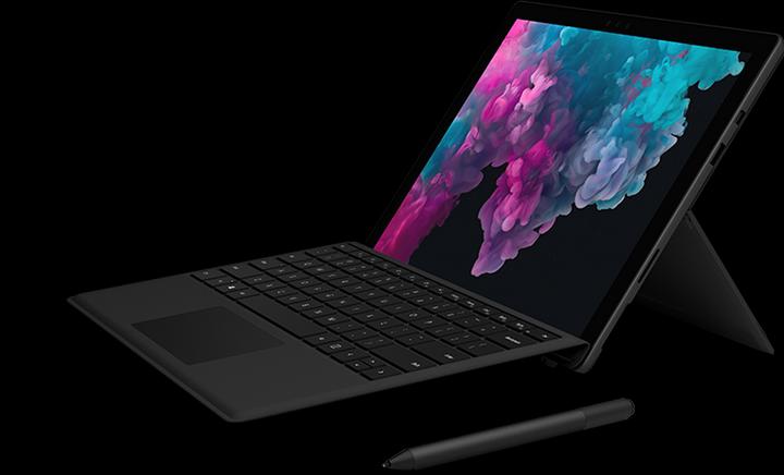 Image du produit Microsoft Surface Pro 6 (12.30", 256 Go, Noir)