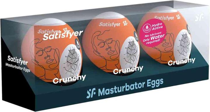 Produktbild Satisfyer Masturbator Egg Set - Chrunchy