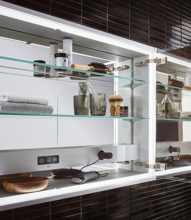 Immagine prodotto Emco asis prestige 2 specchiera illuminata, modello a parete, 1288mm