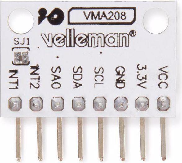 Actual product image Velleman Digital 3-axis accelerometer