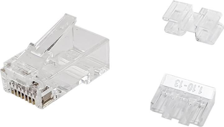 equip Stecker UTP Cat6A RJ45 100 STK (Stecker Tülle)