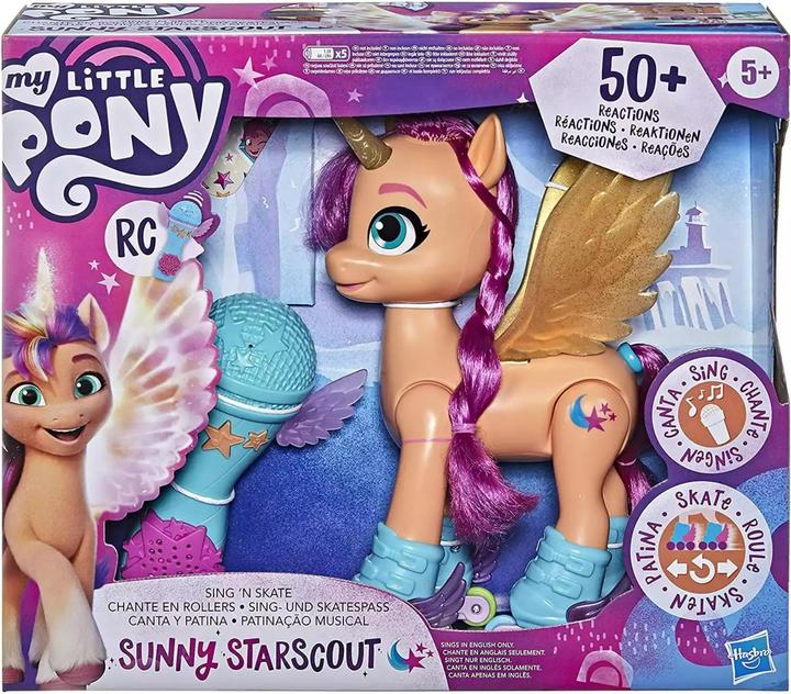 Productafbeelding My Little Pony Een nieuwe generatie zang- en schaatsplezier Sunny Starscout - Pony (22,5 cm) met Fernb