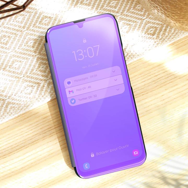 Image du produit Avizar Clear View Standing Cover série (Samsung Galaxy A34 5G)